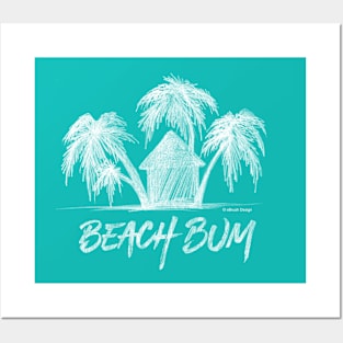 Beach Bum Posters and Art